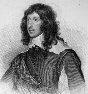 Lord George Goring commander of the Horse on the Royalist left wing: Battle of Marston Moor on 2nd July 1644 in the English Civil War: click here to buy this picture