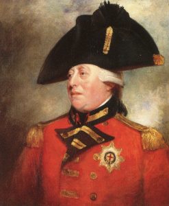 King George III: picture by Sir William Beechey: click here to buy this picture