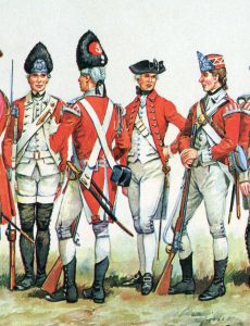 British Marines: Battle of Lexington and Concord 19th April 1775 American Revolutionary War