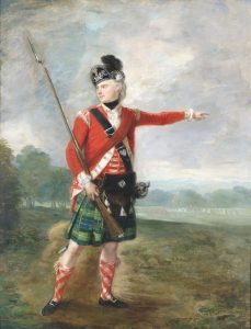 Light Company Officer of a Highland Regiment: Battle of Paoli on 20th/21st September 1777 in the American Revolutionary War
