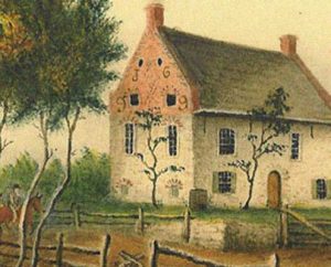 Old Stone House: Battle of Long Island on 27th August 1776 in the American Revolutionary War