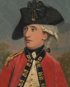 Officer of the Royal Welch Fusiliers: Battle of Camden on 16th August 1780 in the American Revolutionary War