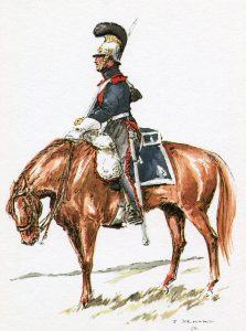 Dutch 2nd Carabinier Regiment: Battle of Waterloo on 18th June 1815