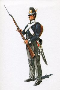 Dutch Infantry Regiment: Battle of Waterloo on 18th June 1815