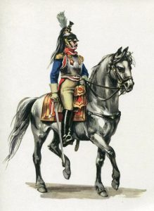 French Cuirassier: Battle of Waterloo on 18th June 1815