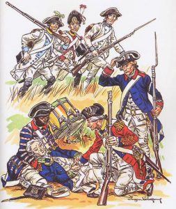 French Regiments at the Siege of Savannah; Armagnac, Hainault, Champagne, du Cap, Walsh and Guadeloupe: September and October 1779 during the American Revolutionary War