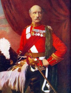 Lieutenant General Sir George White VC in 1890: Battle of Charasiab on 9th October 1879 in the Second Afghan War