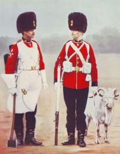 Royal Welch Fusiliers in home service dress: Black Mountain Expedition, 1st March 1891 to 29th May 1891 on the North-West Frontier in India