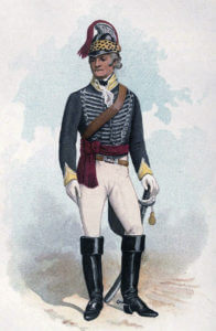 Officer of the 19th Light Dragoons: Battle of Assaye on 23rd September 1803 in the Second Mahratta War in India