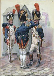 Grenadiers of the Guard: Battle of Waterloo on 18th June 1815