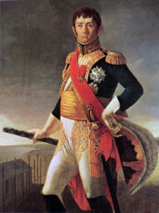 Marshal Soult French commander at the Battle of the Passage of the Douro on 16th May 1809 in the Peninsular War