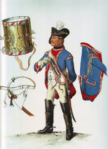 Dragoon No 5 Bayreuth: Battle of Hohenfriedberg 4th June 1745 in the Second Silesian War: picture by Adolph Menzel 