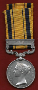 Zuu War Medal: Battle of Isandlwana on 22nd January 1879 in the Zulu War