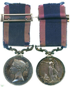 Sutlej campaign medal of Captain Lawrence Fyler of HM 16th Queen's Lancers engraved with the Battle of Aliwal, now in the Fitzwilliam Museum in Cambridge