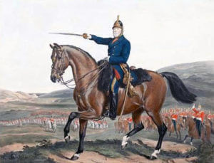 Major General Sir James Scarlett, commander of the Heavy Brigade at the Battle of Balaclava on 25th October 1854 in the Crimean War