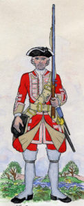 Howard's 3rd Old Buffs: Battle of Falkirk 17th January 1746 in the Jacobite Rebellion: Mackenzie after Representation of Cloathing