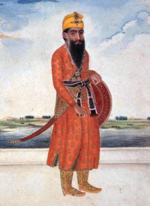Ranjit Singh, Sikh Maharaja of Punjab: Battle of Aliwal on 28th January 1846 in the First Sikh War