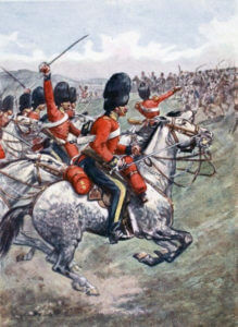 Royal Scots Greys: Battle of Balaclava on 25th October 1854 in the Crimean War
