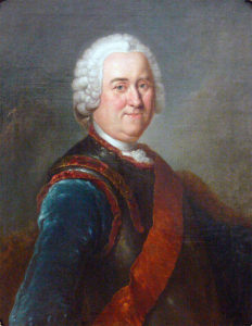 Field Marshal James Keith, Frederick the Great’s general, killed at the Battle of Hochkirch on 14th October 1758 in the Seven Years War