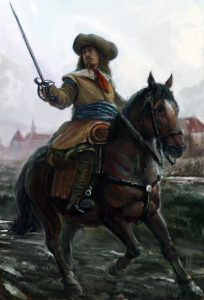 Battle of Seacroft Moor 30th March 1643 in the English Civil War
