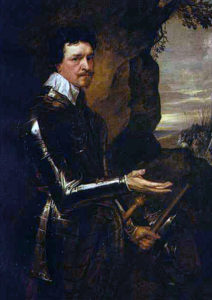 Thomas Wentworth, 1st Earl of Cleveland, Royalist cavalry commander at the Battle of Cropredy Bridge on 29th June 1644 in the English Civil War