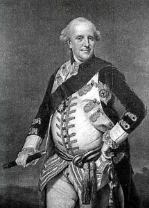 Prince Ferdinand, Duke of Brunswick, allied commander at the Battle of Minden 1st August 1759 in the Seven Years War