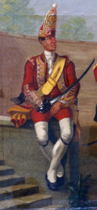 Grenadier of 25th Foot: Battle of Minden on 1st August 1759 in the Seven Years War: David Morier