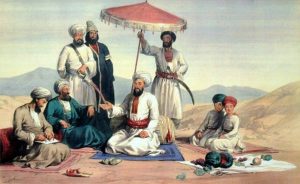 Dost Mohammed and his family: Battle of Ghuznee on 23rd July 1839 in the First Afghan War