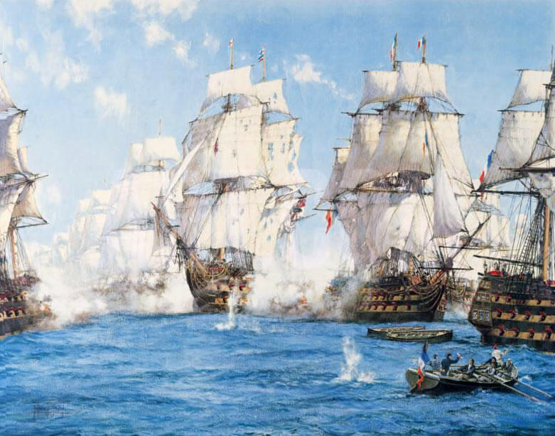 Battle Of Trafalgar Wallpaper