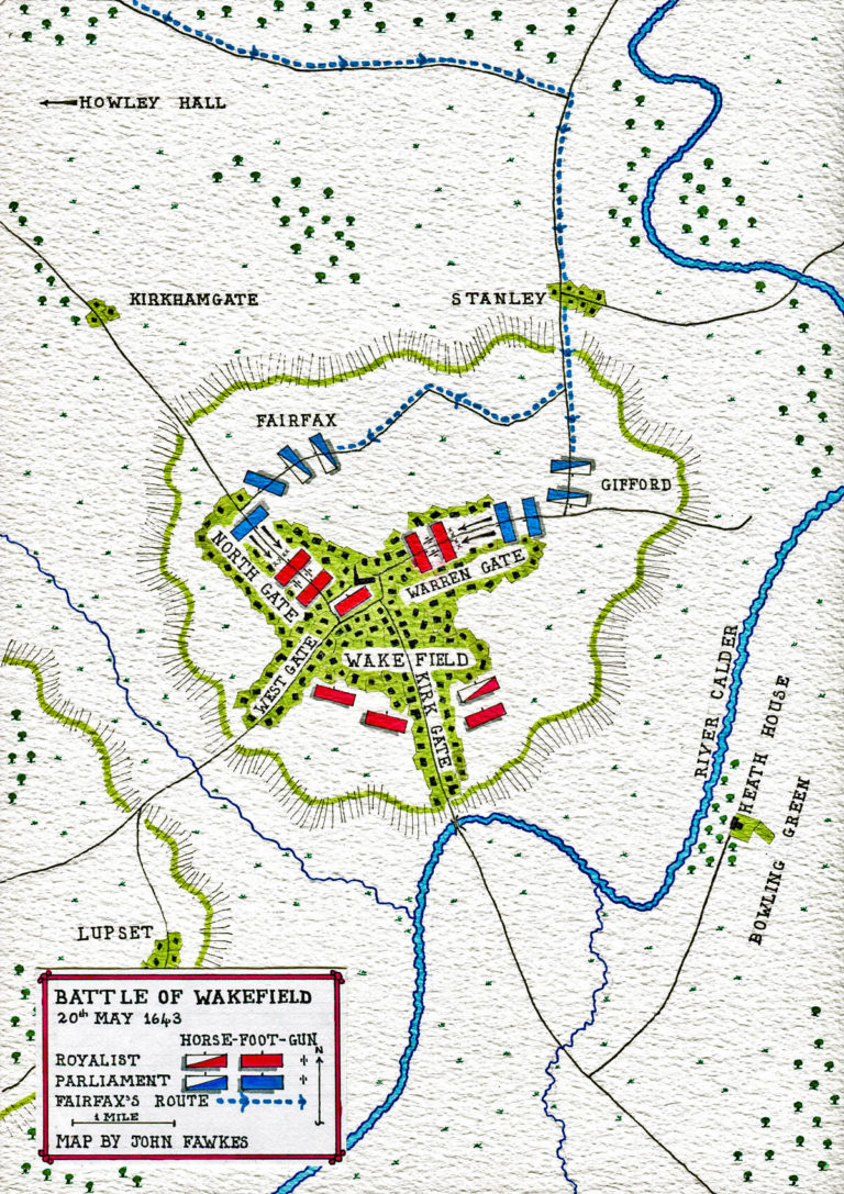 Battle of Wakefield 20th May 1643