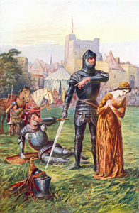 Knight: First Battle of St Albans, fought on 22nd May 1455 in the Wars of the Roses