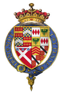 Coat of Arms of the Earl of Warwick: Battle of Barnet on 14th April 1471 in the Wars of the Roses